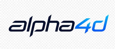 Logo alpha4d di beranda